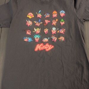 Kirby Nintendo Graphic T-Shirt Women’s Medium Gamer Tee
